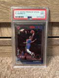RJ Barrett Panini 2019-20 NBA Hoops Premium Stock #201 RC Base Knicks PSA 9